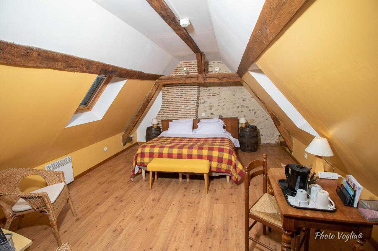 Logis Auberge Le Colombien Villandry Exterior foto